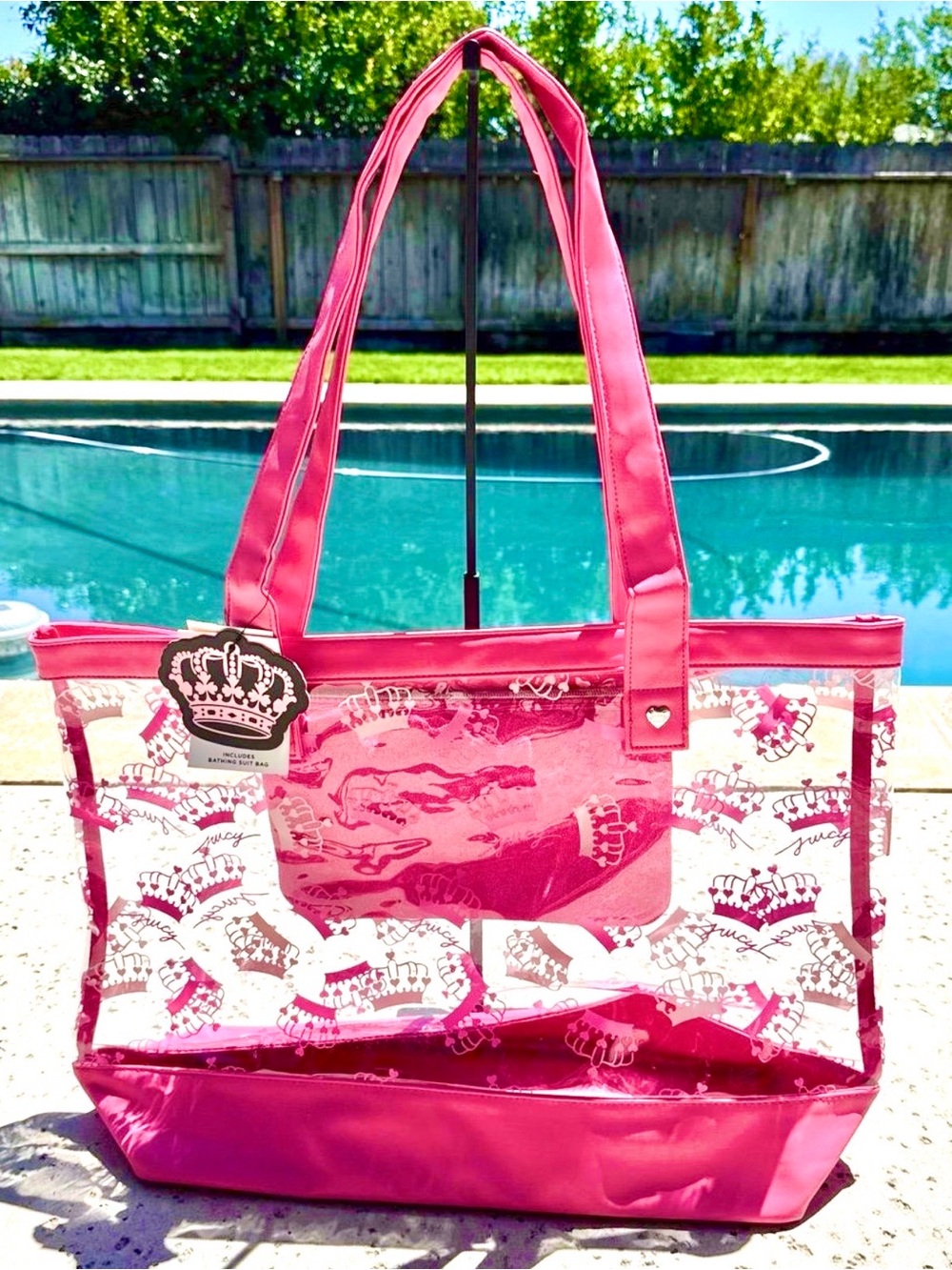 VIRAL JUICY COUTURE BEACH TOTE